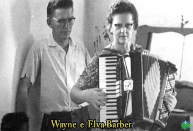 Casal Wayne e Elva Barber